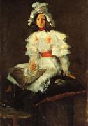 Girl in White William Merritt Chase